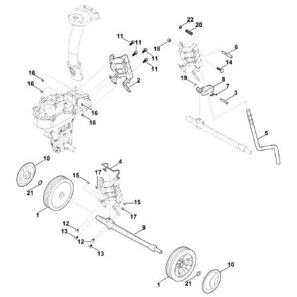 Picture of B - Chassis HB 445.2 R