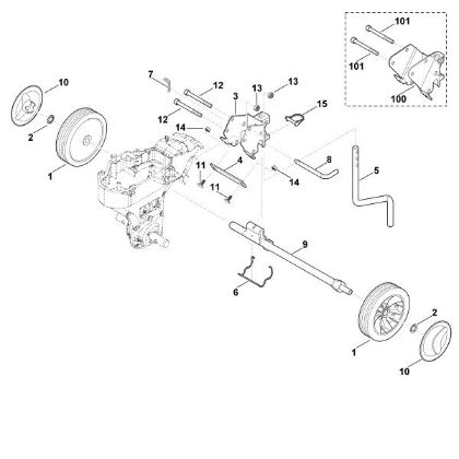 Picture of B - Chassis HB 560.0