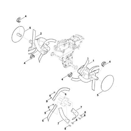 Picture of F - Hoe assy. HB 560.0