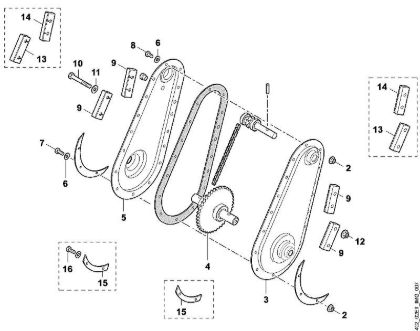 D1 - Gear head VH VH 500 brand Viking