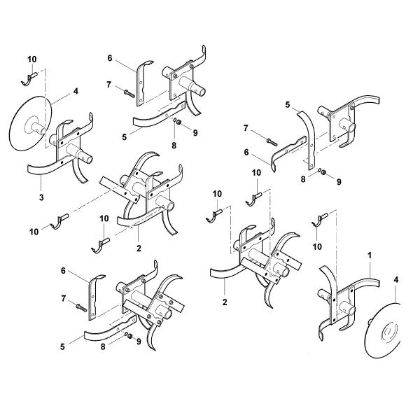 Picture of E - Hoe assy. VH 500