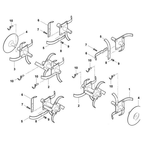 Picture of E - Hoe assy. VH 500