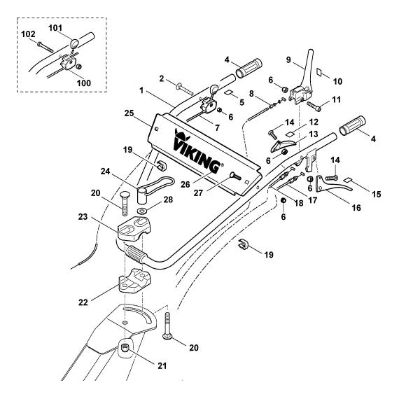 Picture of A - Handle VH 600