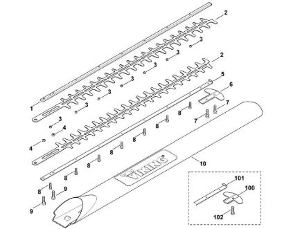 Picture of D - Cutter bar HE 715