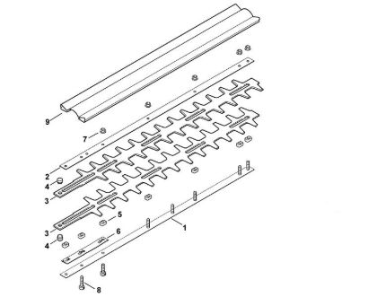 Picture of G - Cutter bar HEL 700
