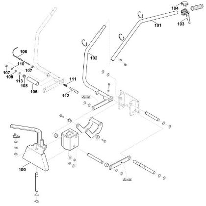 Picture of C1 - Front coupling triangle, mechanical - 2 AKD 500