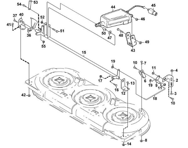 Picture of C - Height adjustment (electrical) AME 848