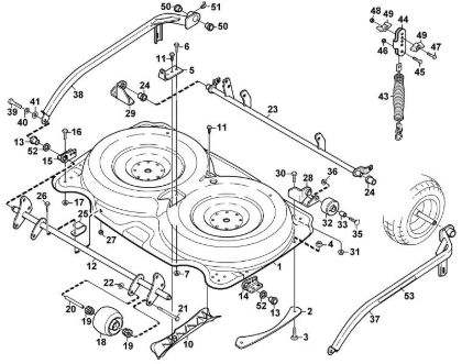 Picture of A - Housing, support AMM 442