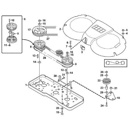 Picture of D - Blade drive AMM 442