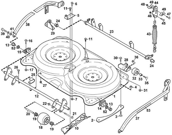 Picture of A - Housing, support AMM 842