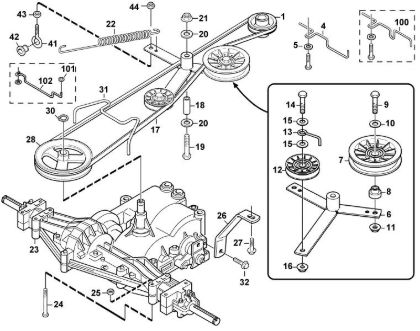 Picture of J - Transmission MF 440