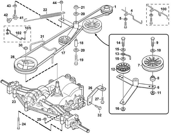 Picture of J - Transmission MF 440