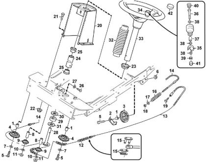 Picture of E - Steering MF 460