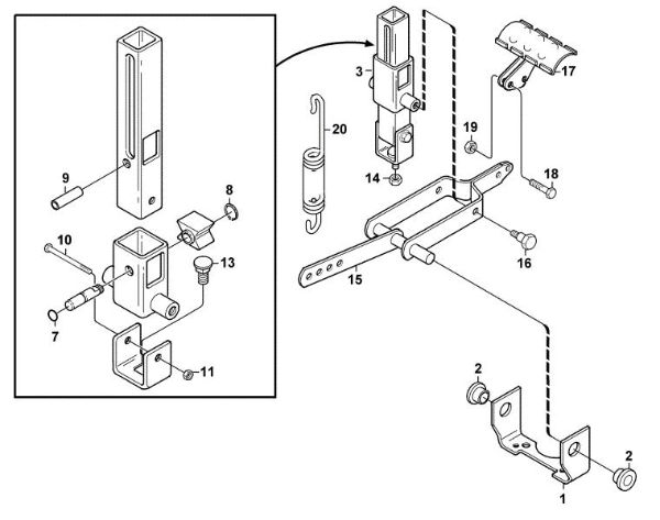 Picture of D - Lifting Device MF 860