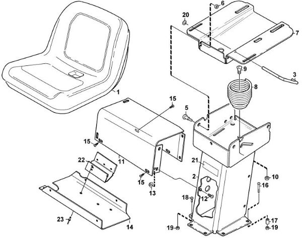 Picture of E - Seat MF 860