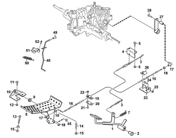 Picture of H - Brake, clutch MF 860