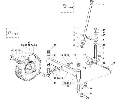 Picture of C - Steering MR 345