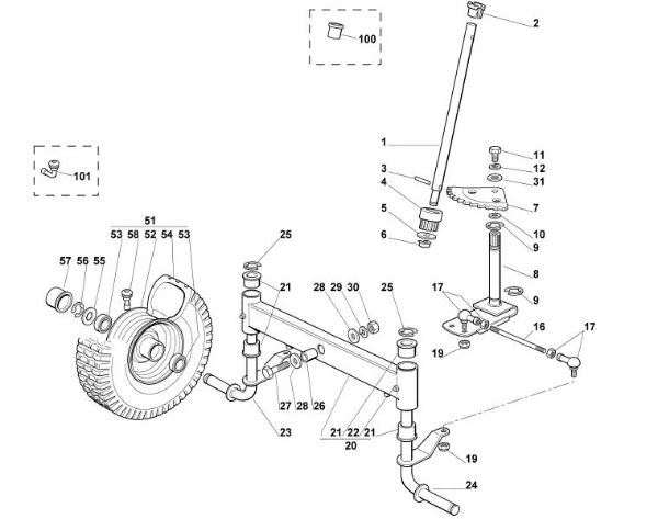 Picture of C - Steering MR 345