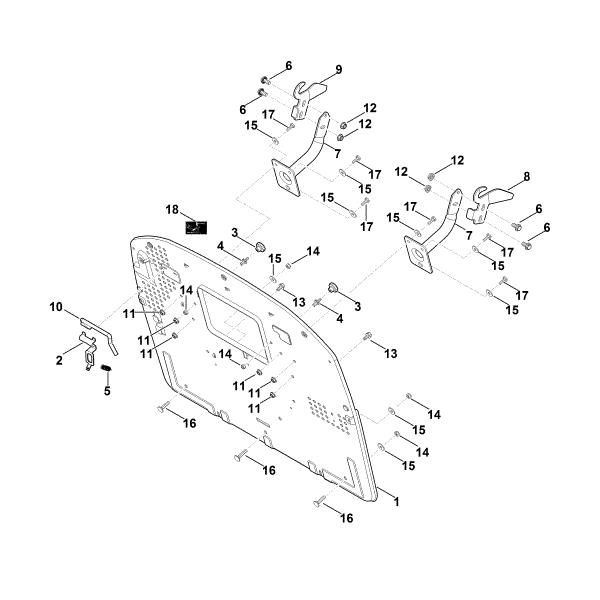 Picture of G - Back panel MT 5112.1 Z