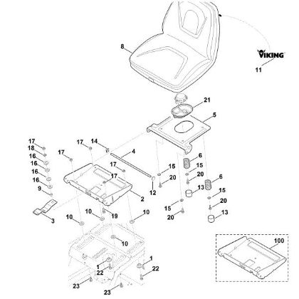 Picture of G - Seat MT 6127.0 KL