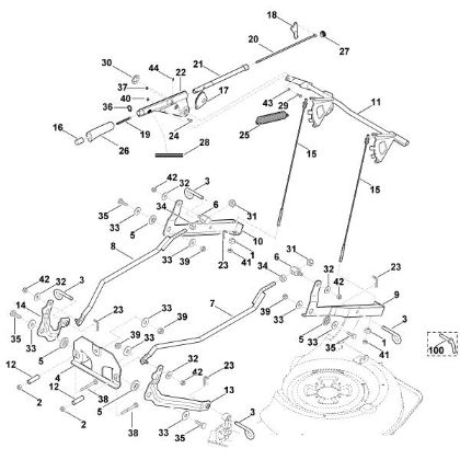 Picture of M - Height adjustment MT 6127.0 KL