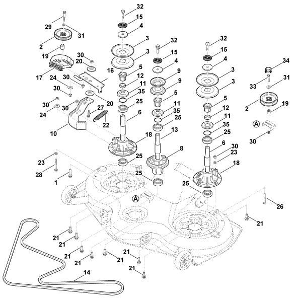 Picture of O - Blade drive MT 6127.0 KL