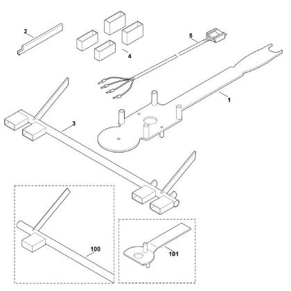 Picture of V - Special tool MT 6127.0 KL