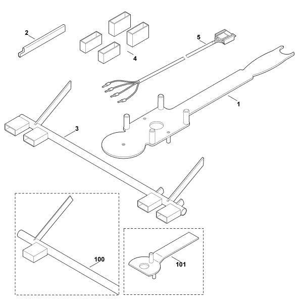 Picture of V - Special tool MT 6127.0 KL
