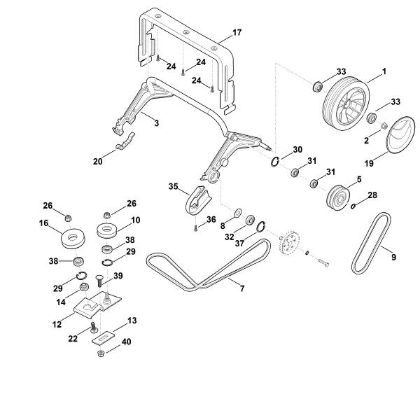 Picture of E - Shaft, Drive RL 540.0