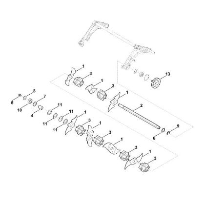 Picture of F - Scarifying unit RL 540.0