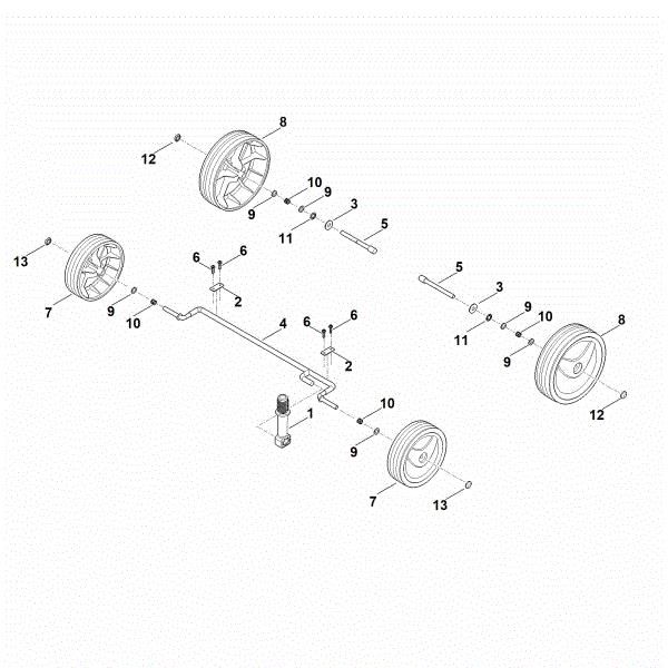 Picture of C - Chassis, height adjustment RLA 240.0