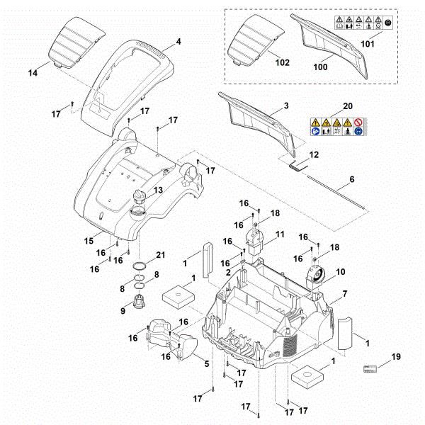 Picture of B - Housing RLE 240.0
