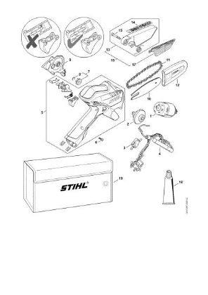 Picture of Spare parts up to serial number 929771305 GTA 26