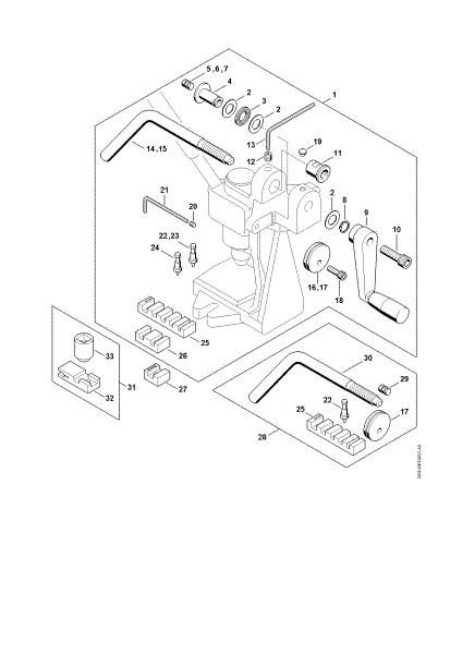 Picture of Rivet Spinners and Chain Breakers NG 7