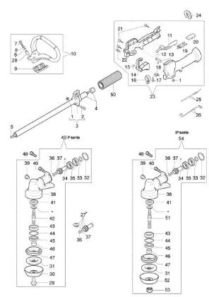 Transmission SPARTA 38 S Brushcutter
