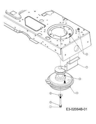 Clutch (Until SN AK239L2XXXX) KROSSER 105/17,5 H Cat. 2010 Garden tractor