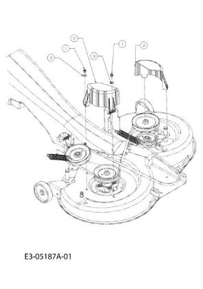 Belts guard KROSSER 105/17,5 H Cat. 2010 Garden tractor