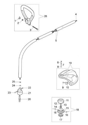 Transmission TR 60 E Electric trimmer