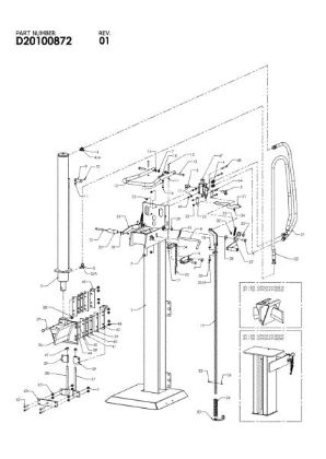 Beam assy SPL 1700 PTO Log splitter