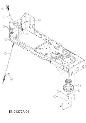 Levers TORNADO 97/13,5 T Cat.2010 Garden tractor