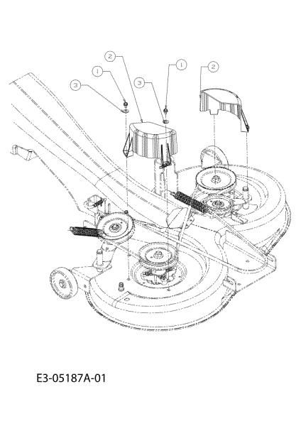 Belts guard KROSSER 105/17,5 H Cat. 2011 (13XXXXXX636) Garden tractor
