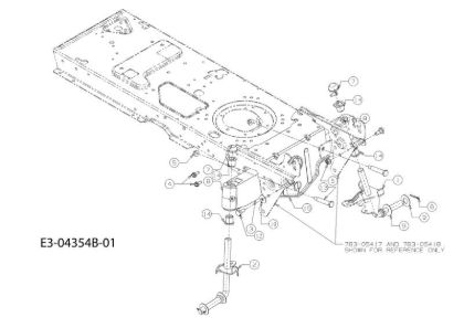 Front axle KROSSER 105/22 H Cat. 2011 (13XXXXXX636) Garden tractor