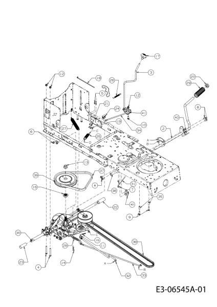 Transmission (1/2) TORNADO 95/11,5 T Cat.2011 Garden tractor