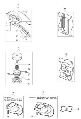 Accessories 450 BP Brushcutter