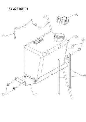 Tank TORNADO 108/20 H Cat.2011 Garden tractor