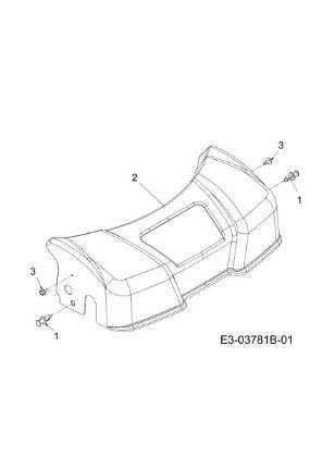Protective guard G 55 VBX 4-IN-1 Cat. 2012 Lawnmower