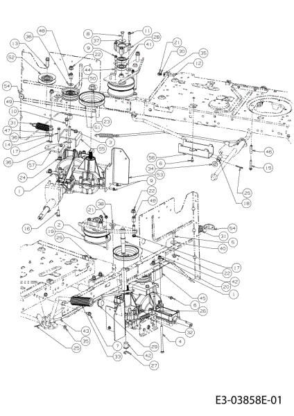 Transmission (1/3) KROSSER 80/12,5 T Cat.2012 Garden tractor