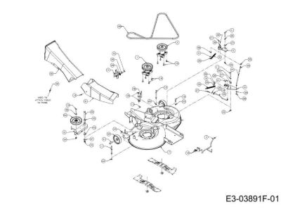 Cutting plate (1) KROSSER 92/13 T Cat.2012 Garden tractor