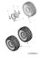 Front wheels KROSSER 92/16 H Cat. 2012 Garden tractor