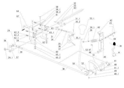Transmission (2/2) APACHE 92 EVO Cat.2012 Garden tractor